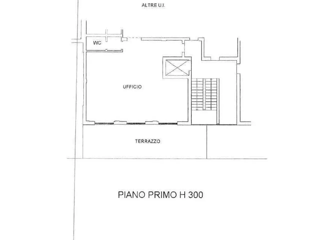 Ufficio in         Via Ferruccio Ferrari      , Reggio Emilia, {3} - Planimetria 1