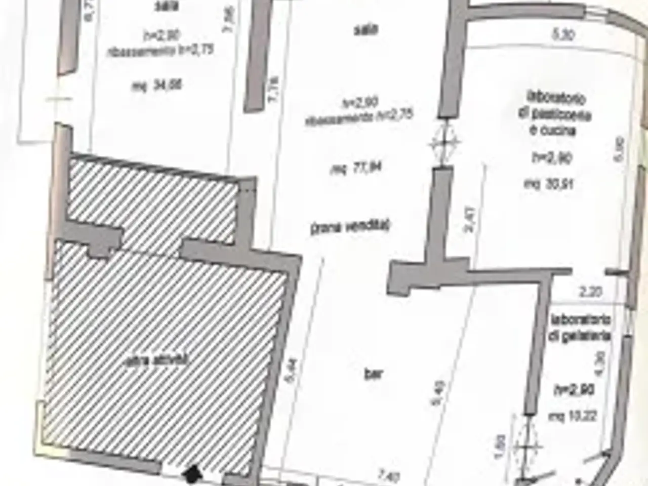 Gastronomia in Ss115 21, Marsala, {3} - Planimetria 1