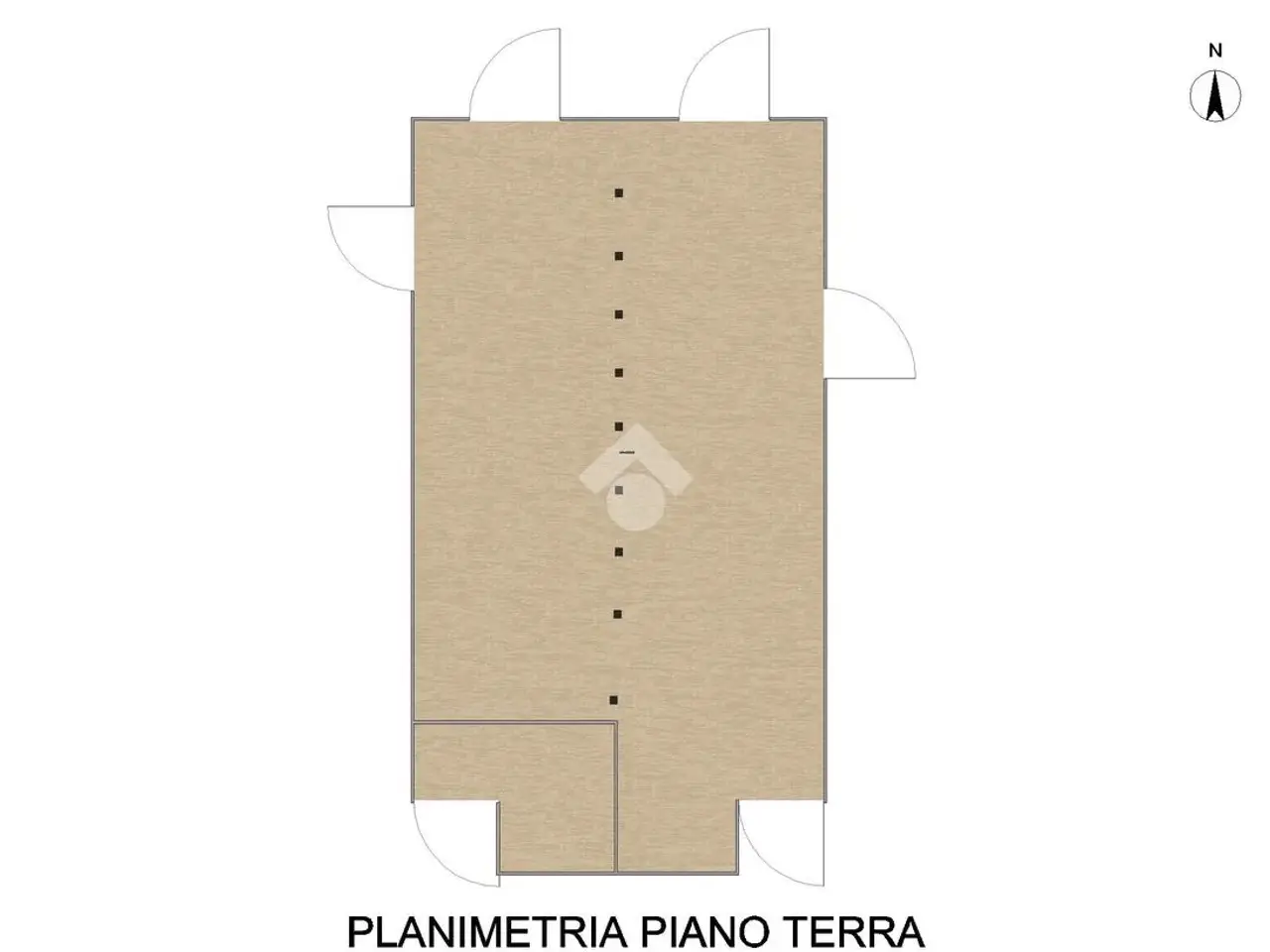 Capannone in Viale della Industria, Piacenza, {3} - Planimetria 1