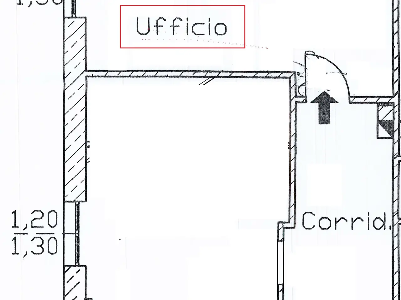 Ufficio in Strada Sesta Gualdaria, San Marino, {3} - Planimetria 1