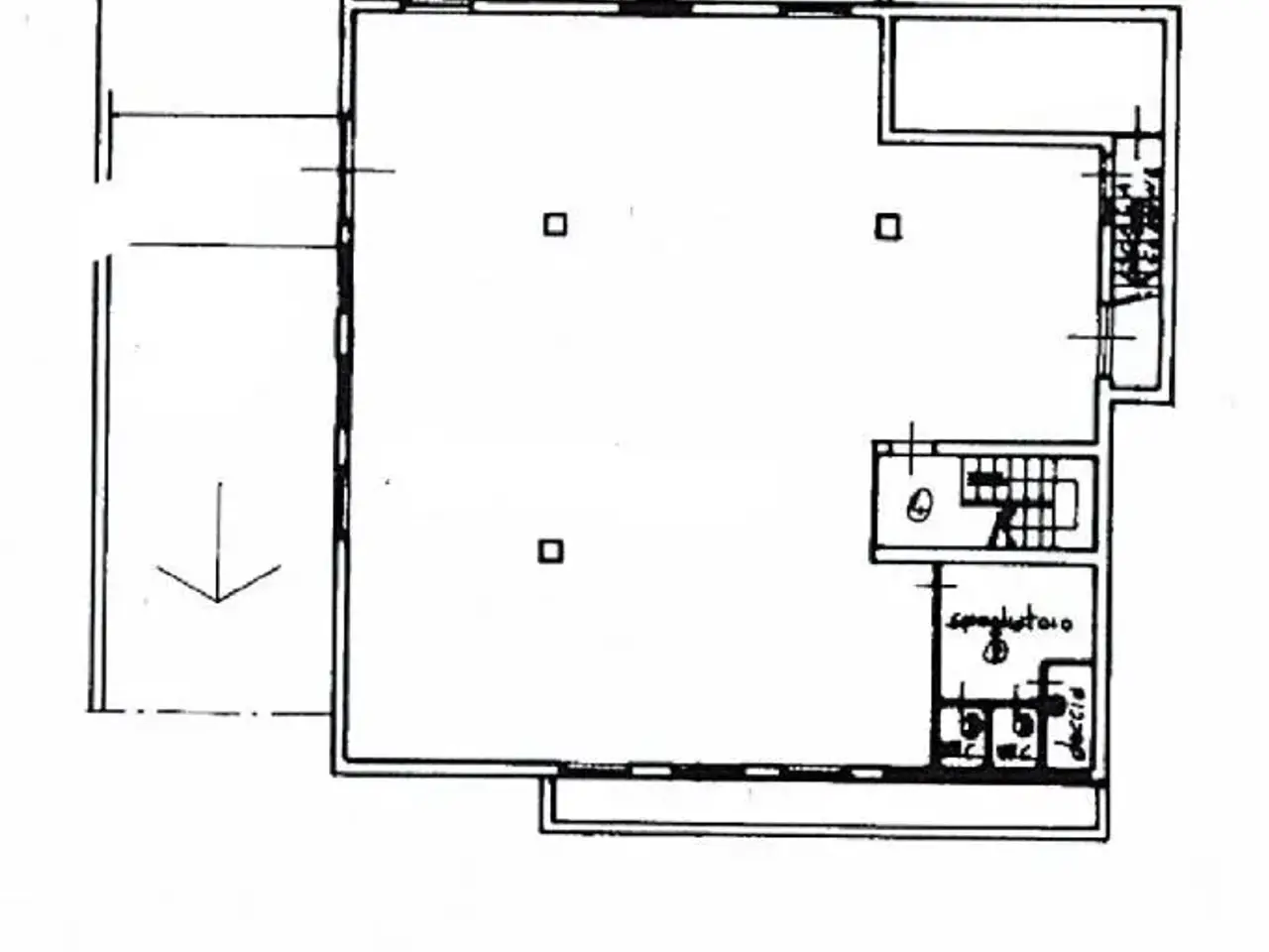 Magazzino in Via Malta 1, Cologne, {3} - Planimetria 1