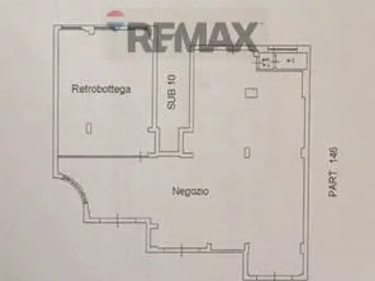 Negozio in Via Conte Agostino Pepoli 31, Trapani, {3} - Planimetria 1