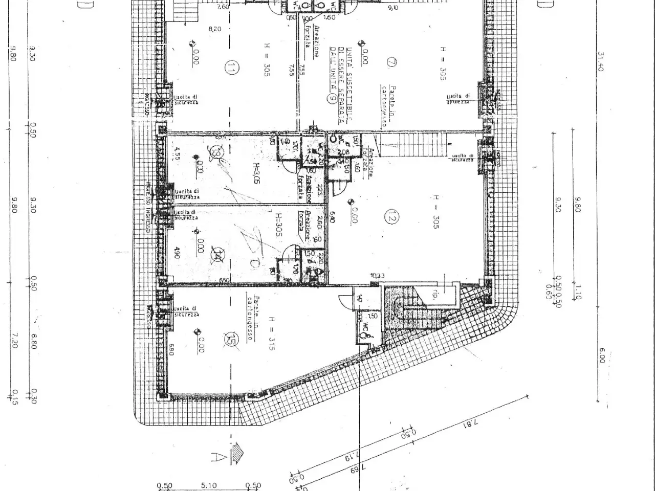 Locale commerciale, Casciana Terme Lari - Planimetria 1