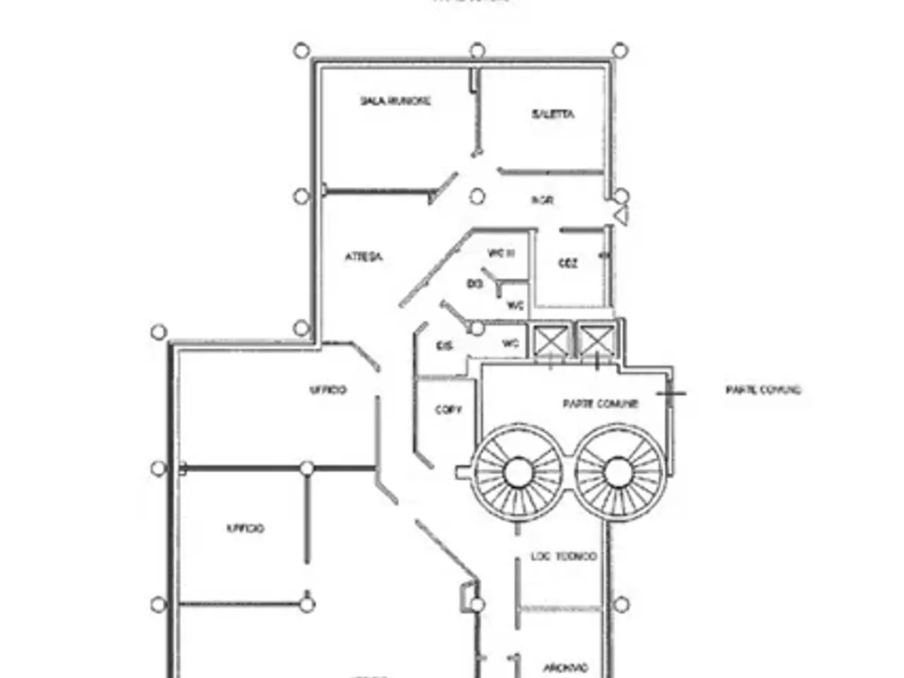 Ufficio in Corso Italia  34, Legnano, {3} - Planimetria 1
