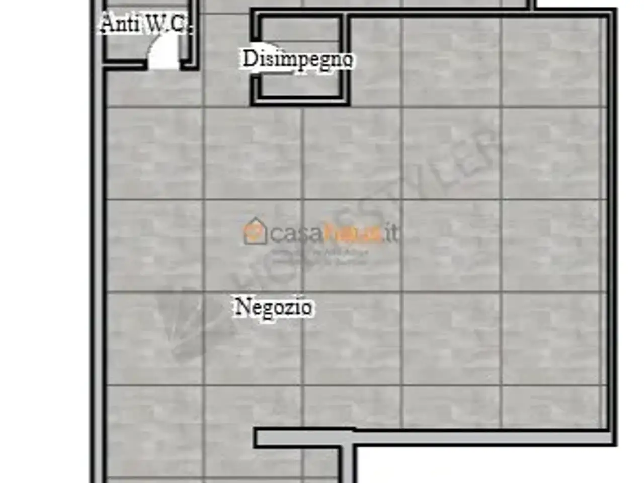 Negozio in , Bolzano, {3} - Planimetria 1