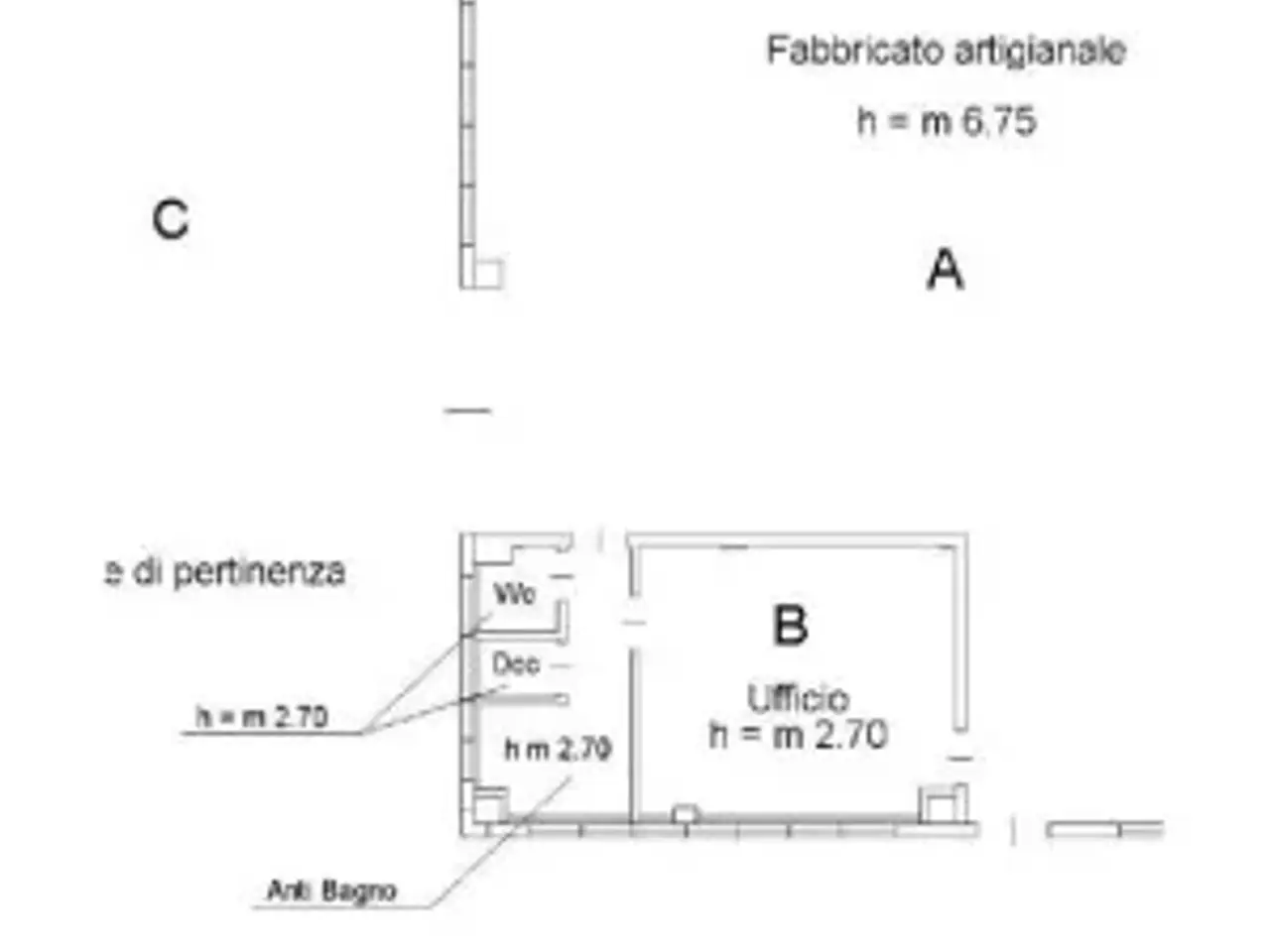 Capannone in Via Albert Einstein 15, Avigliana, {3} - Planimetria 1