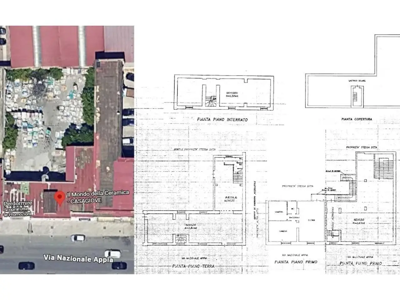 Negozio in Via Nazionale Appia 336, Casagiove, {3} - Planimetria 1