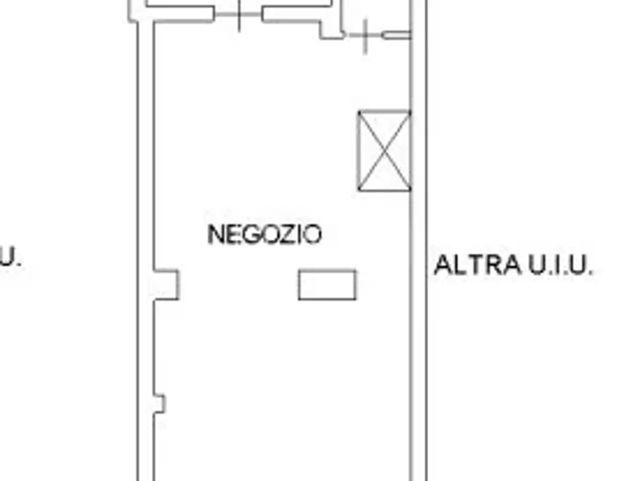 Negozio in Via Carlo Marx, Sesto San Giovanni, {3} - Planimetria 1
