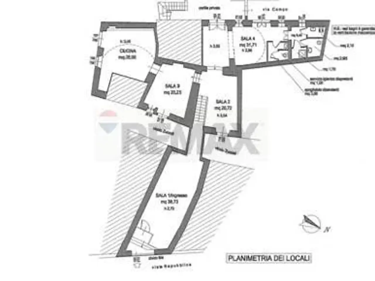 Esercizio commerciale in Viale Repubblica 6, Iseo, {3} - Planimetria 1