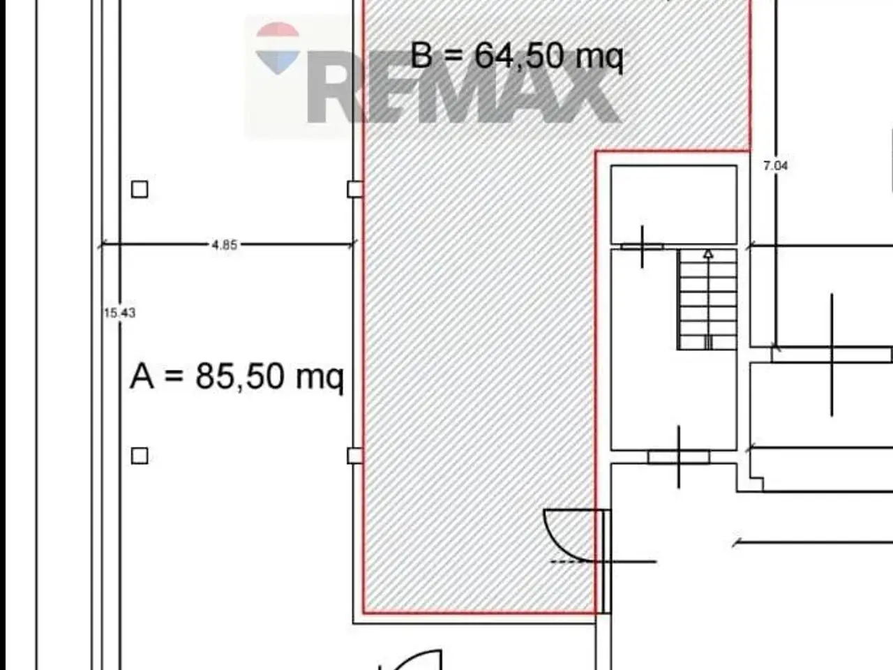 Negozio in , Castelfranco Piandiscò, {3} - Planimetria 1