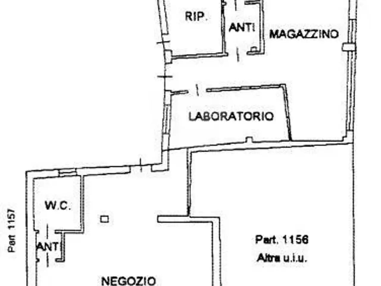Negozio in Via S. Pio X, Abano Terme, {3} - Planimetria 1