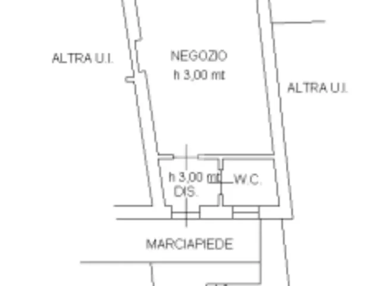 Negozio in Corso Vercelli 92, Ivrea, {3} - Planimetria 1