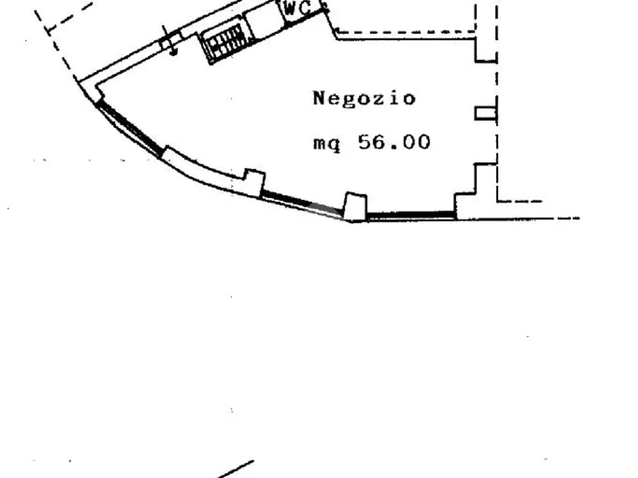Negozio in Piazza Umberto 1, Montecchia Di Crosara, {3} - Planimetria 1