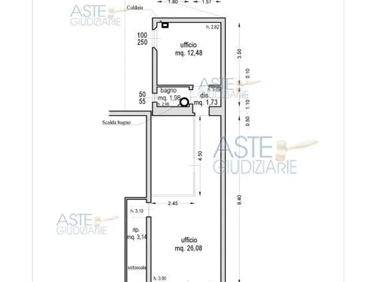 Negozio in Via Cecconi, 63, 57126 Livorno LI, Italia 63, Livorno, {3} - Planimetria 1