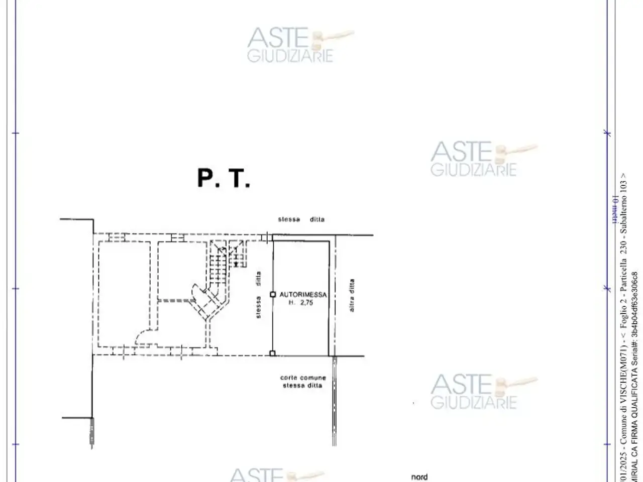 Garage in Cascina Mombello, 15, 10030 Vische To, Italia 15, Vische, {3} - Planimetria 1