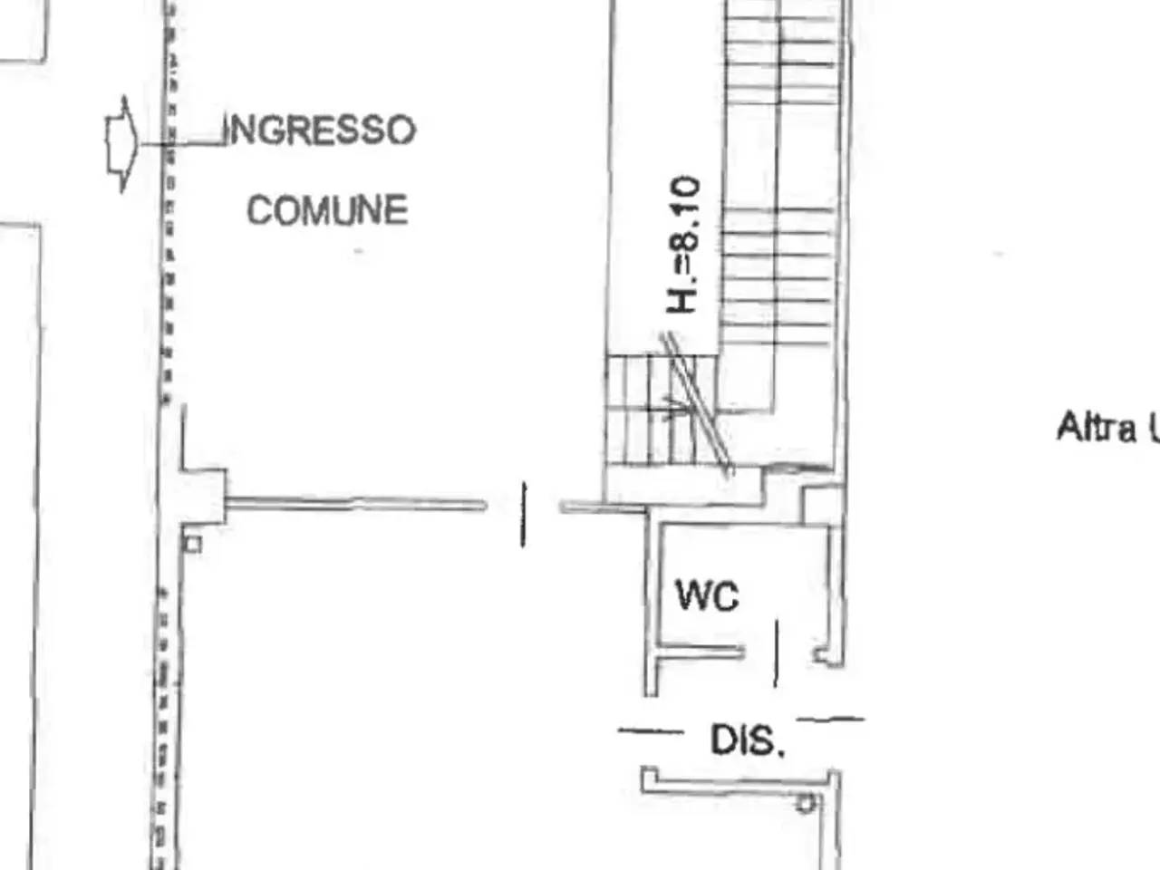 Ufficio in Via Italia 36, Collegno, {3} - Planimetria 1