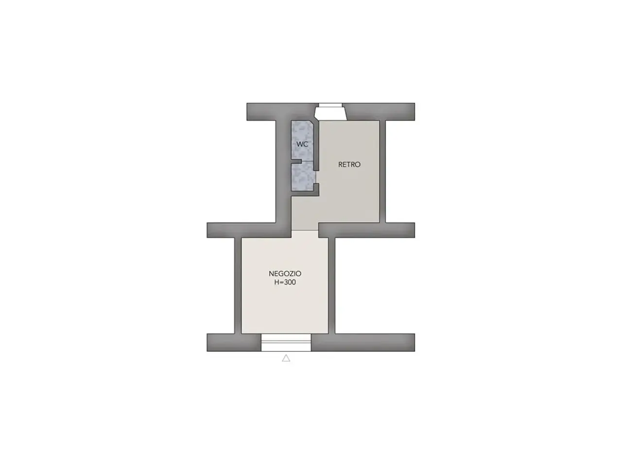 Negozio in Corso Promessi Sposi 106, Lecco, {3} - Planimetria 1