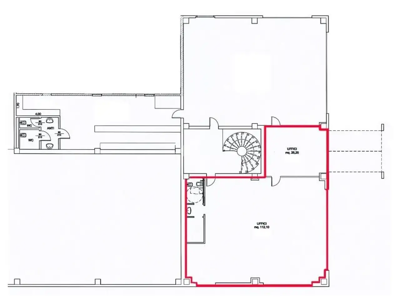 Ufficio in Via Rosario 42, Polpenazze del Garda, {3} - Planimetria 1