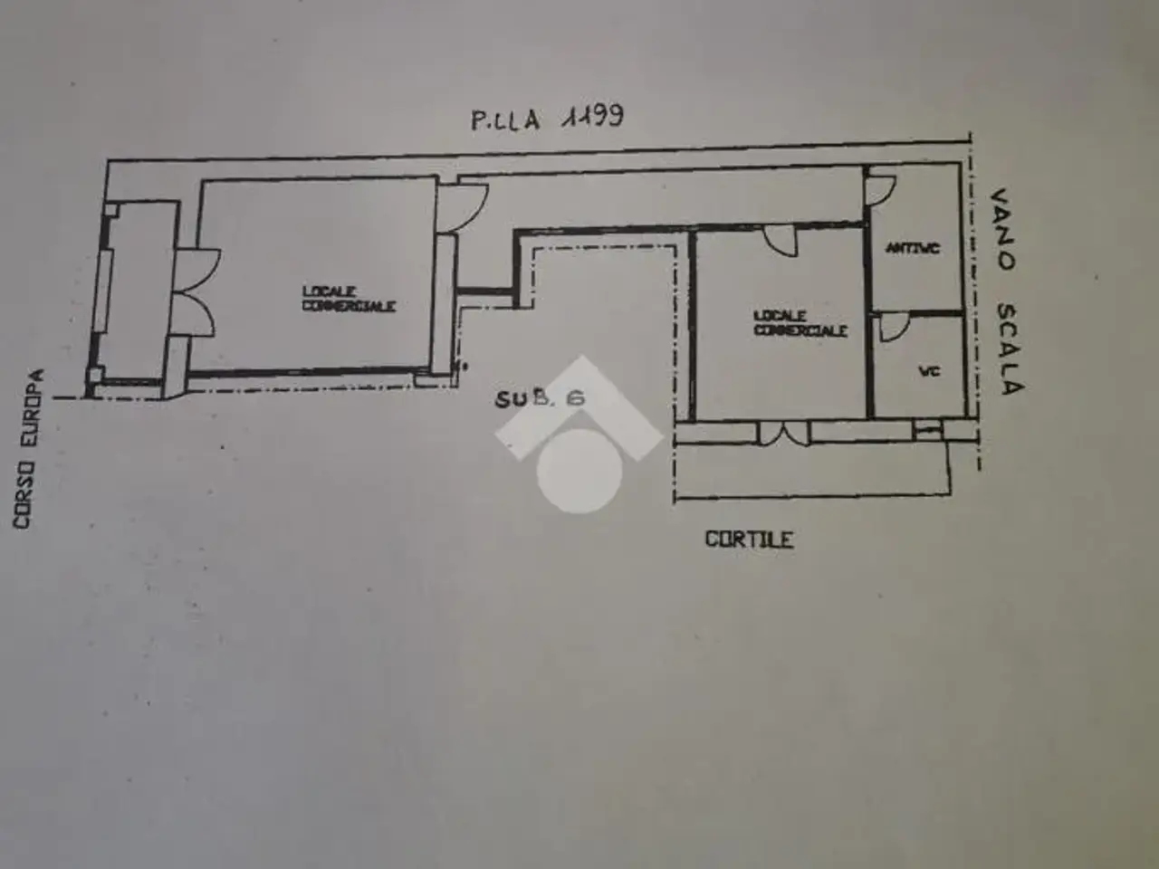 Ufficio in Corso Europa 3, Frattamaggiore, {3} - Planimetria 1