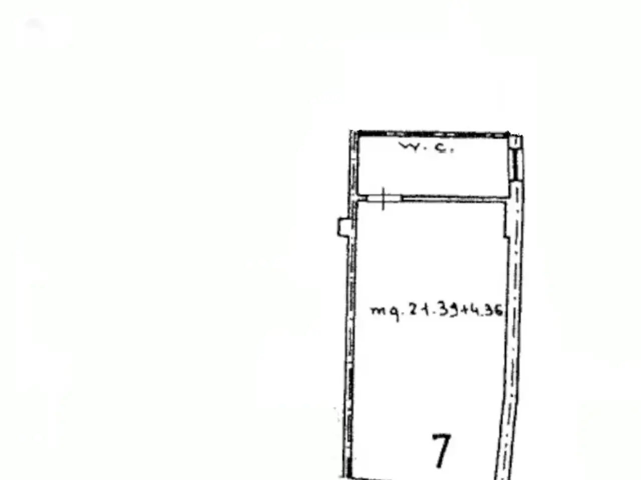 Negozio in Via G. Oberdan 63b, Lecce, {3} - Planimetria 1