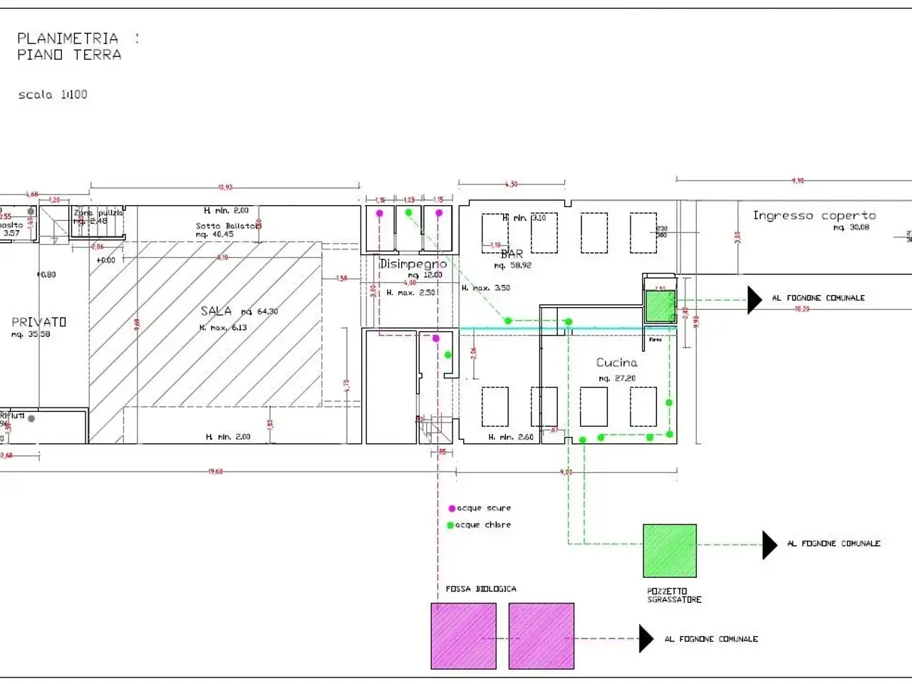 Negozio in Via di Novoli, Firenze, {3} - Planimetria 1