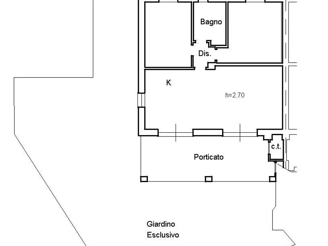 Albergo in Via Vaccarolo, Desenzano Del Garda, {3} - Planimetria 1