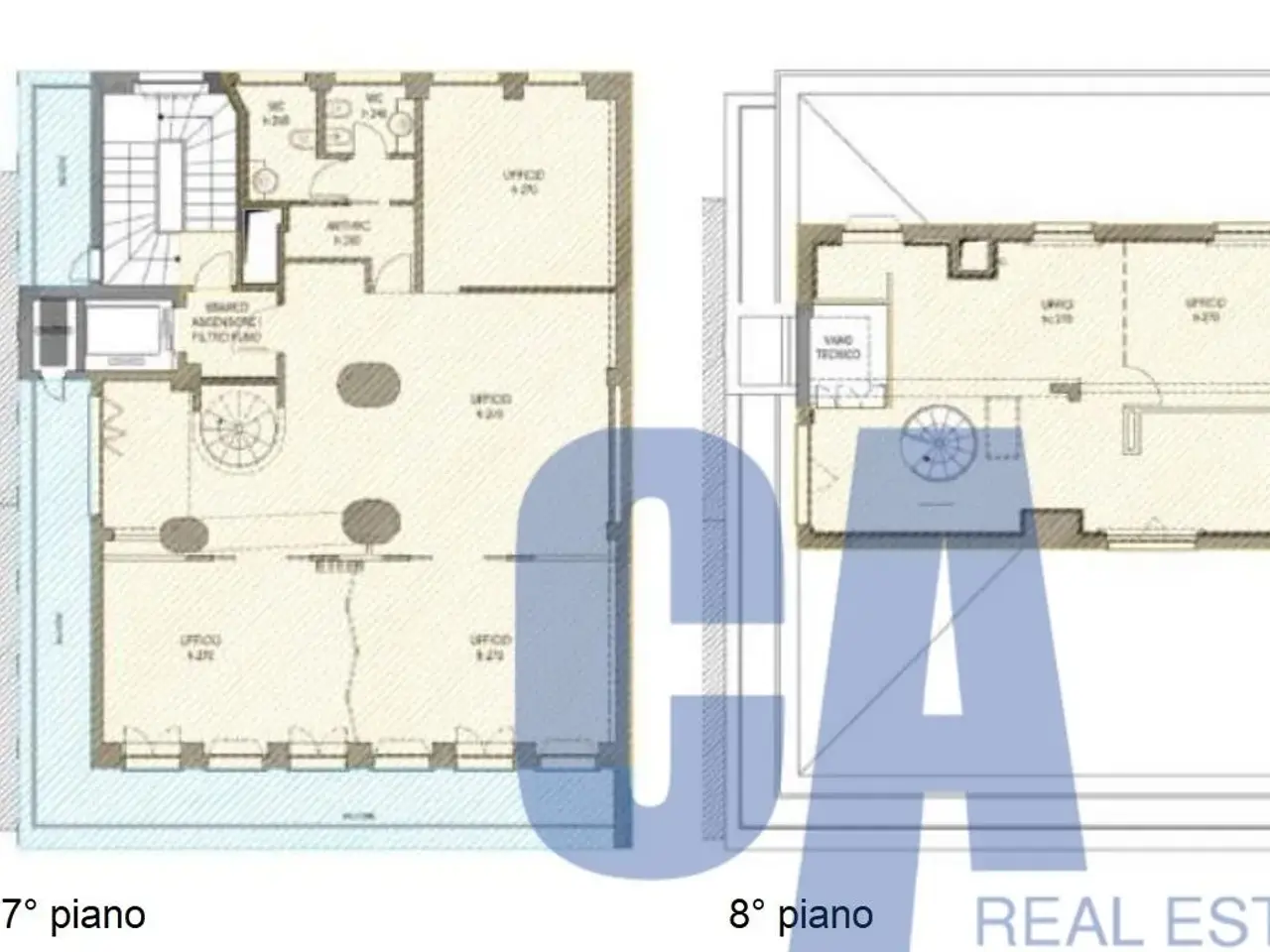 Ufficio in Via San Paolo, Milano, {3} - Planimetria 1