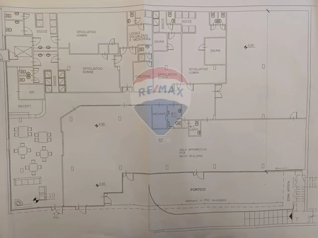 Negozio in Viale Africa 10, Formello, {3} - Planimetria 1