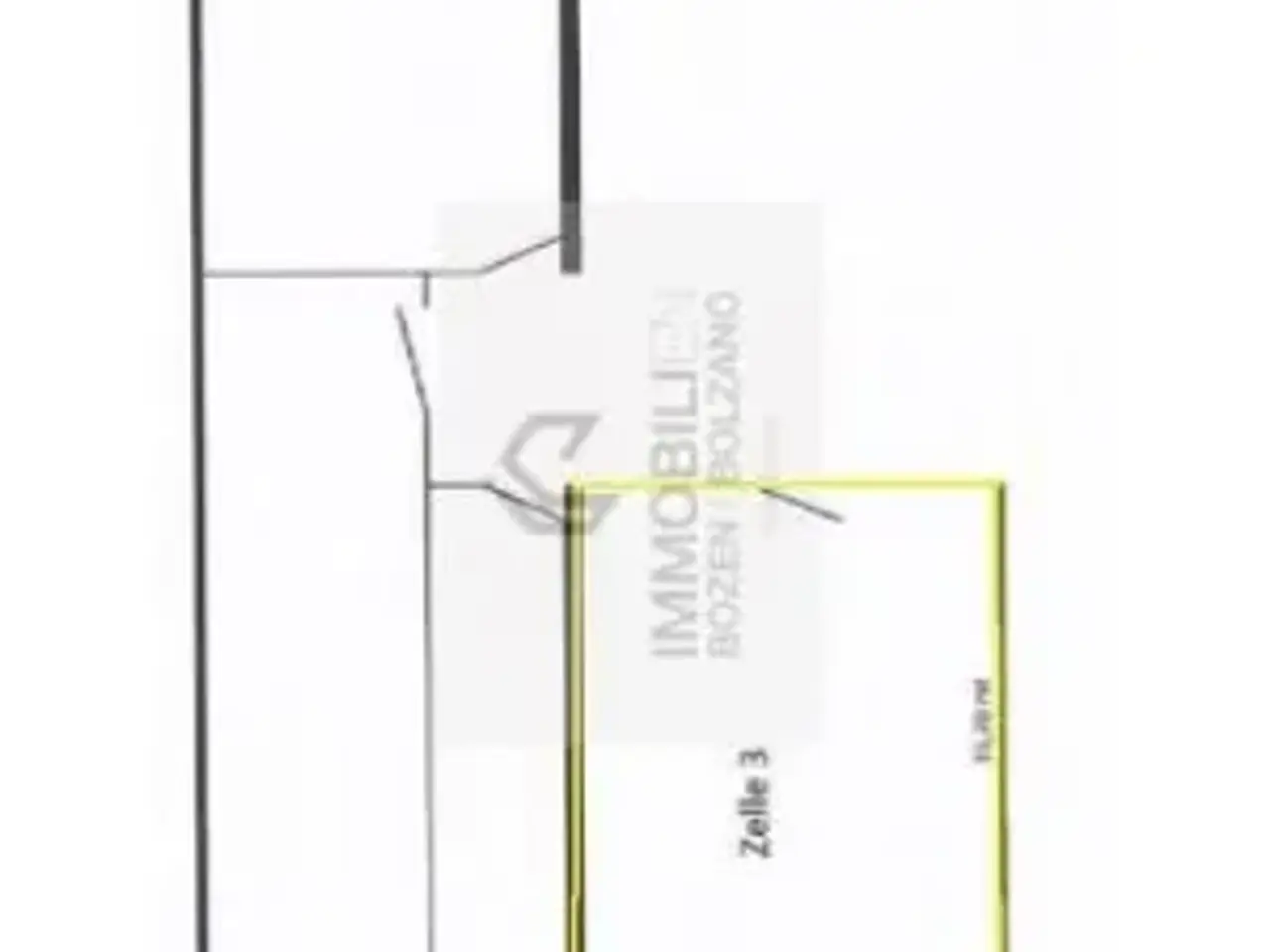 Magazzino in Via Bolzano 68/1, Lana, {3} - Planimetria 1