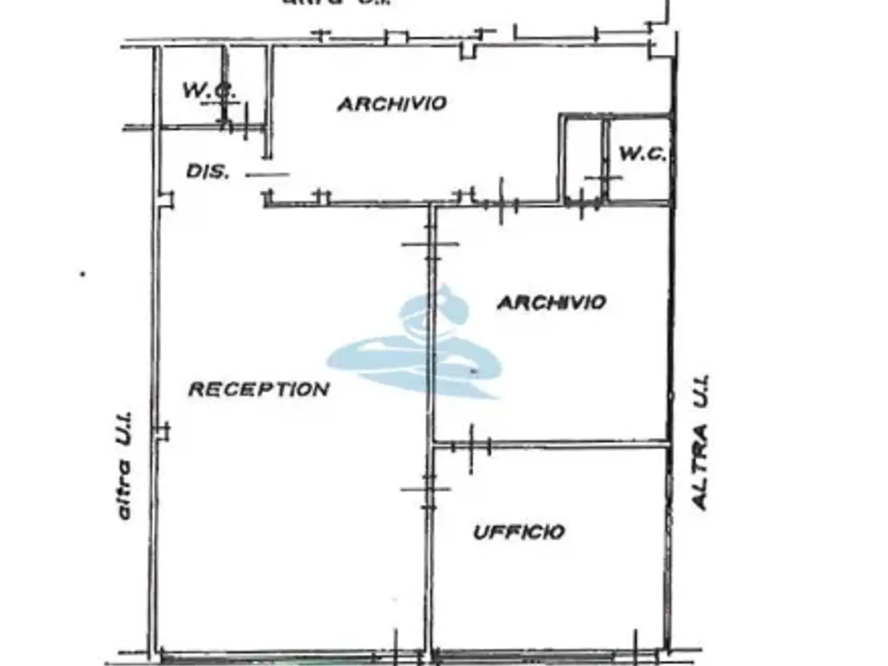 Ufficio in Via Giovanni Michelucci 11, Ravenna, {3} - Planimetria 1