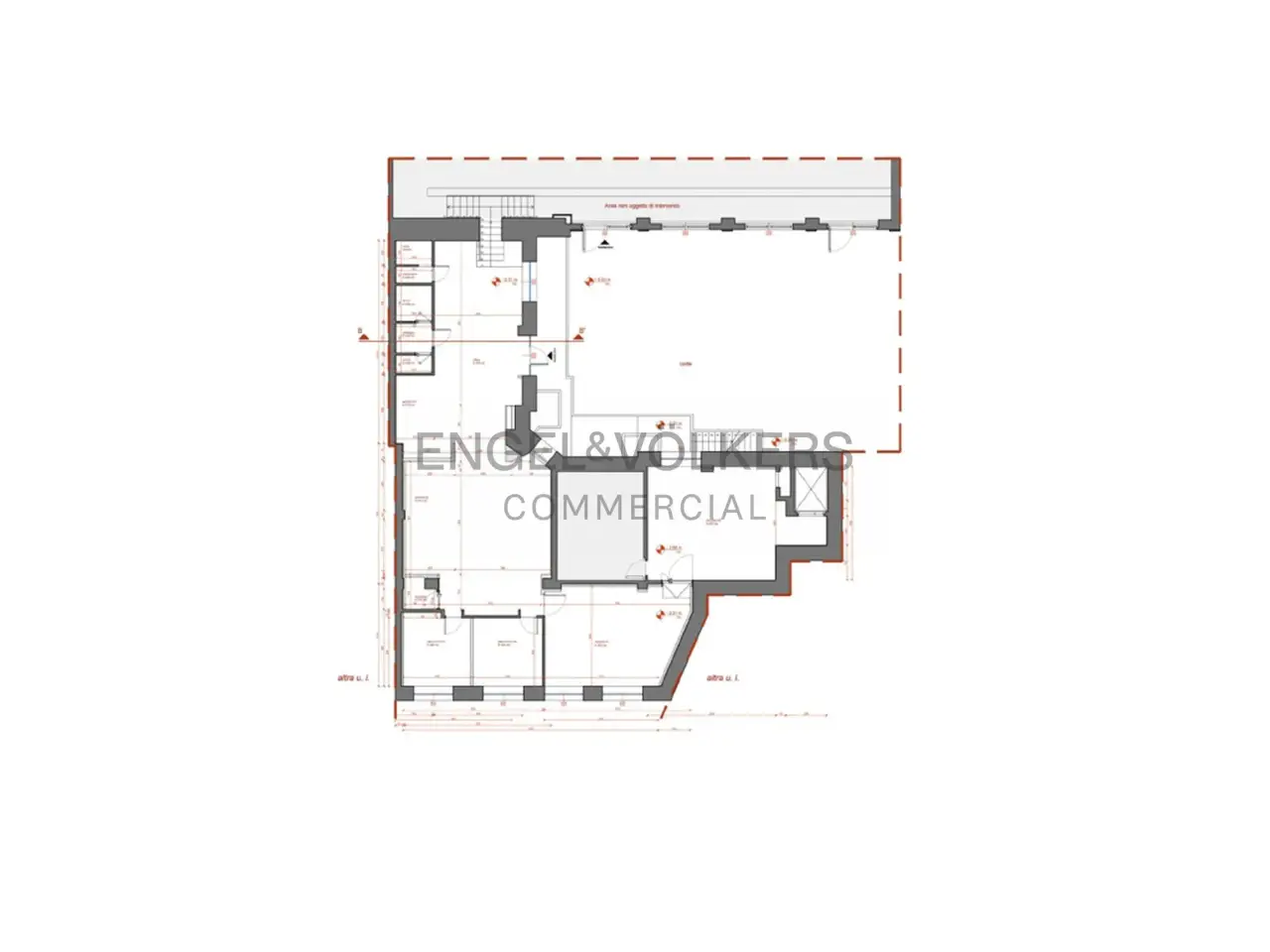 Ufficio in Via Spartaco 34, Milano, {3} - Planimetria 1