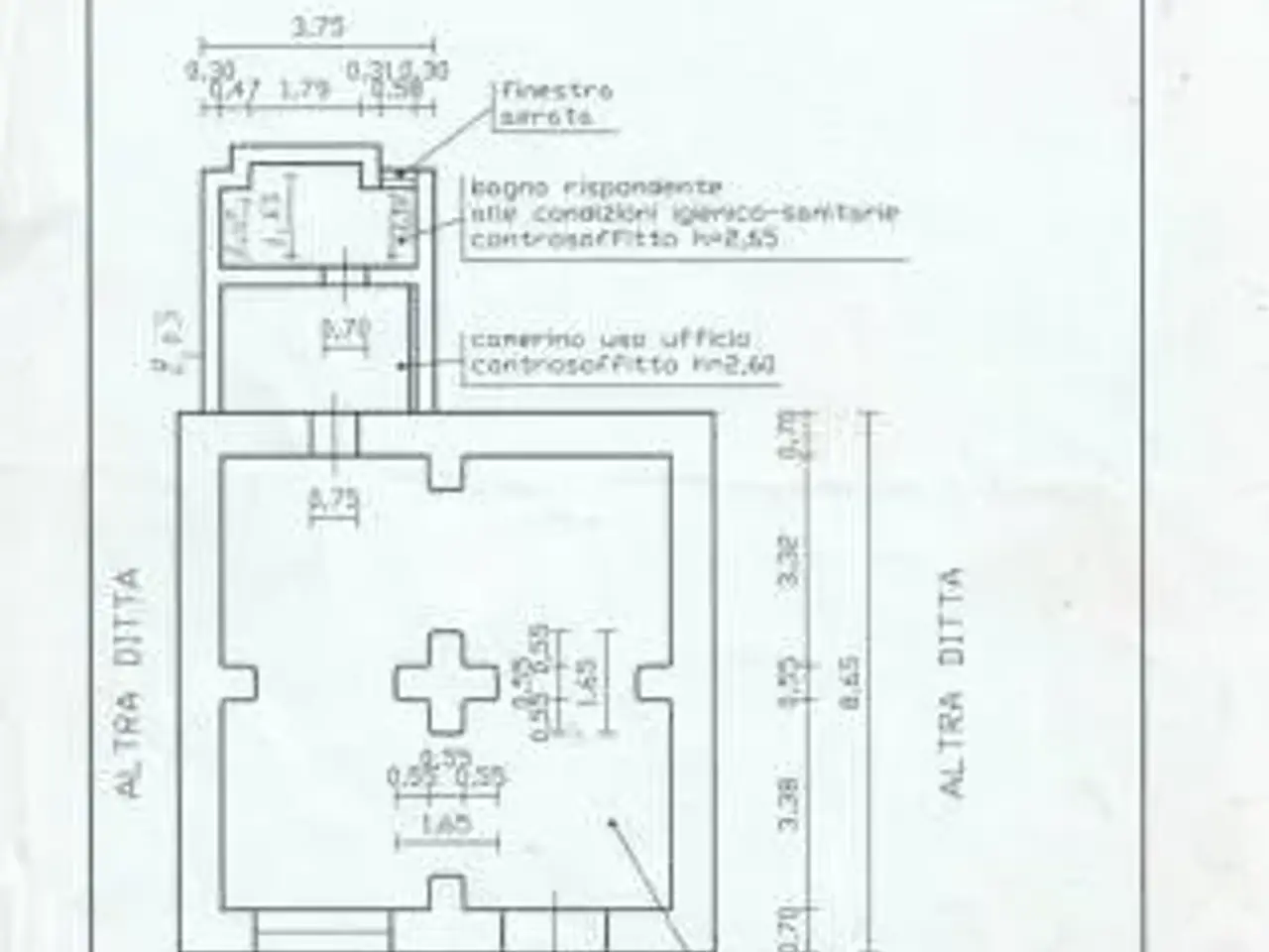 Negozio in Via Giuseppe La Farina Messina Sicilia Italia, Messina, {3} - Planimetria 1