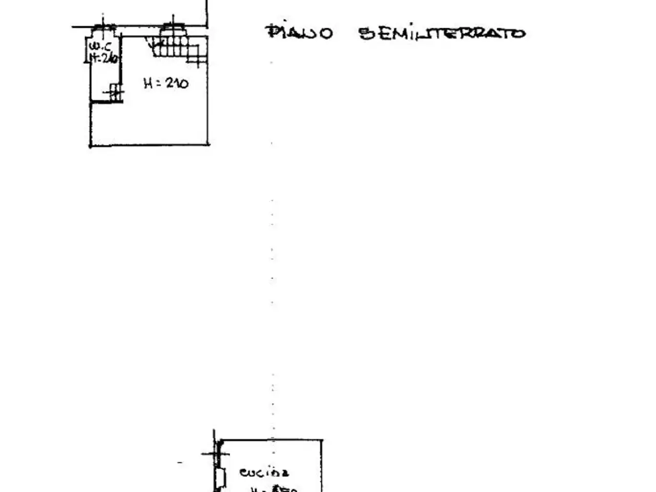 Negozio in Via Fratelli Bronzetti, Firenze, {3} - Planimetria 1