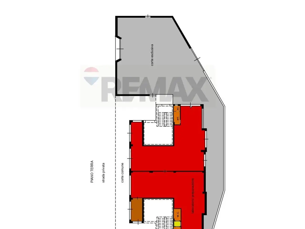 Negozio in Via Giancarlo Siani 6, Caserta, {3} - Planimetria 1