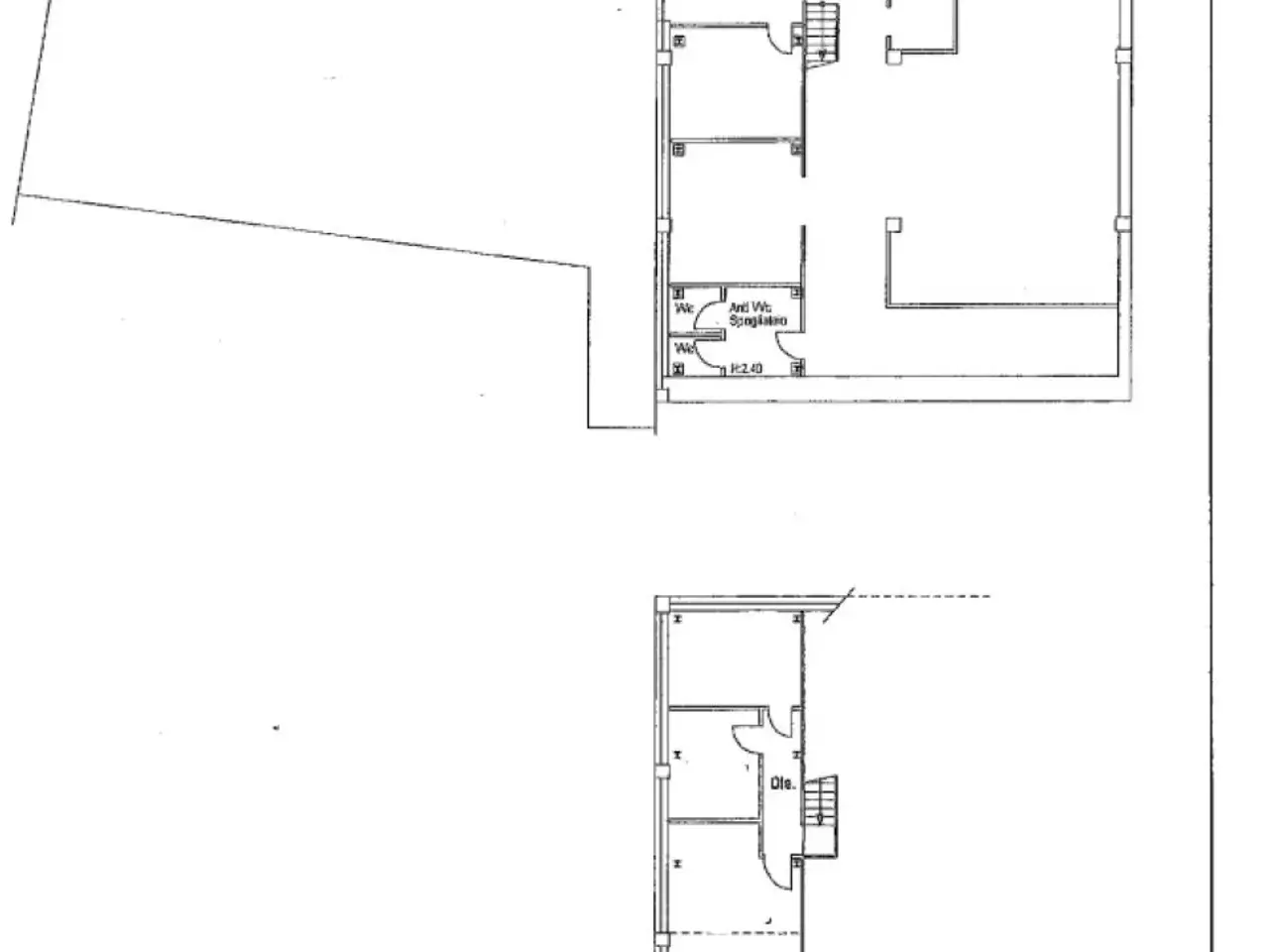 Capannone in , Monte San Giusto, {3} - Planimetria 1