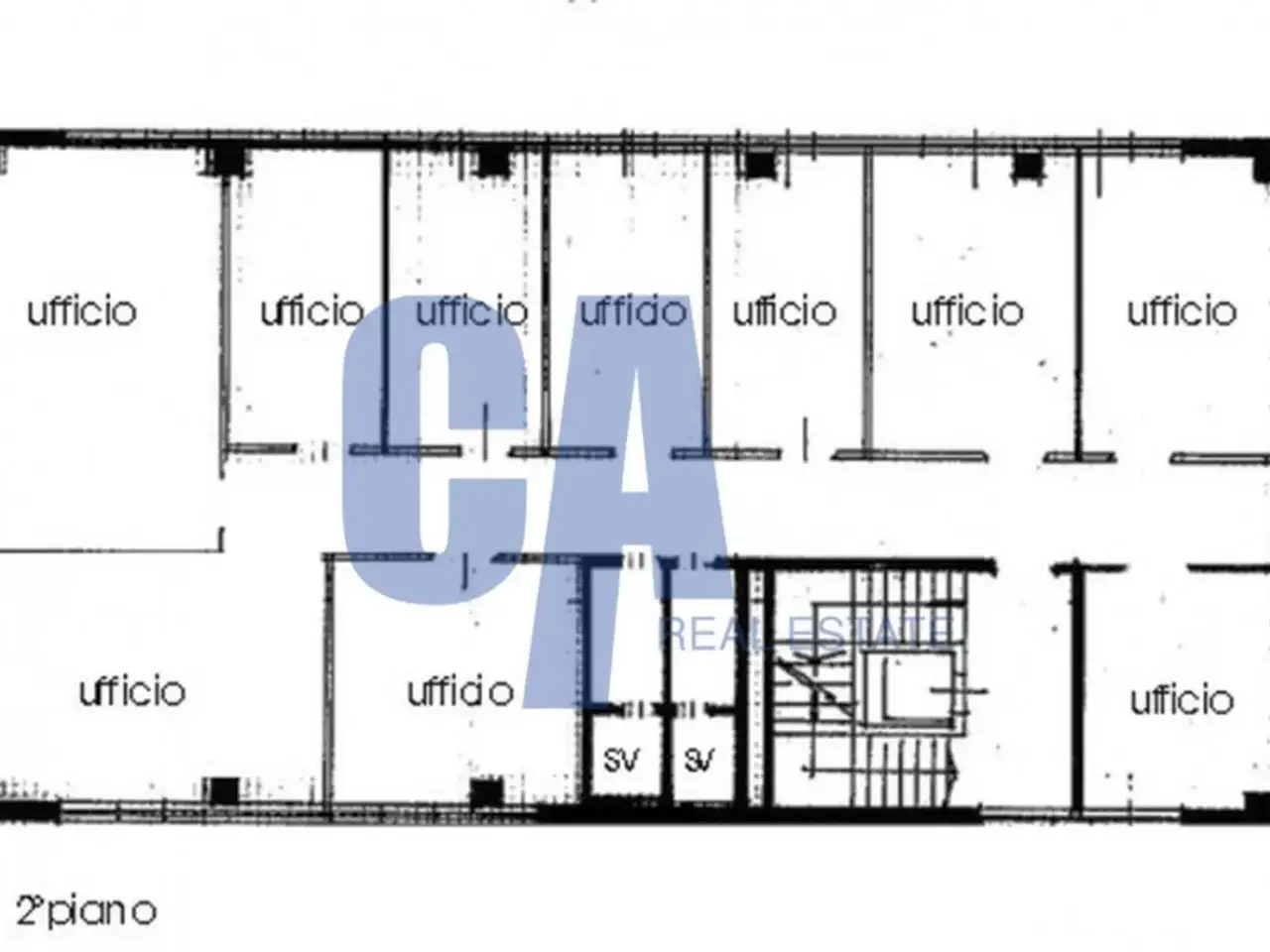Ufficio in Via Londra, Segrate, {3} - Planimetria 1