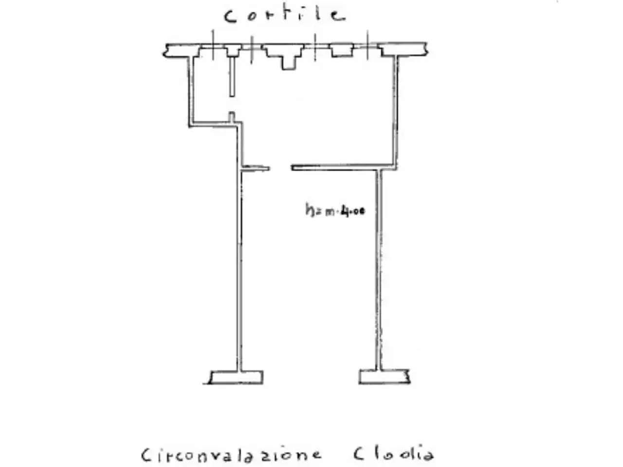 Negozio in Circonvallazione Clodia 161, Roma, {3} - Planimetria 1