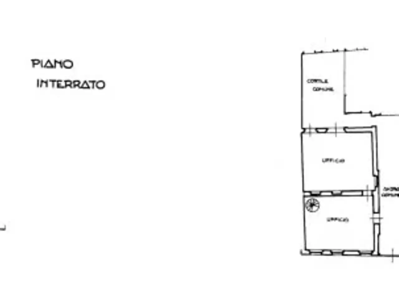 Ufficio in Via Bernardino Mandelli, Piacenza, {3} - Planimetria 1