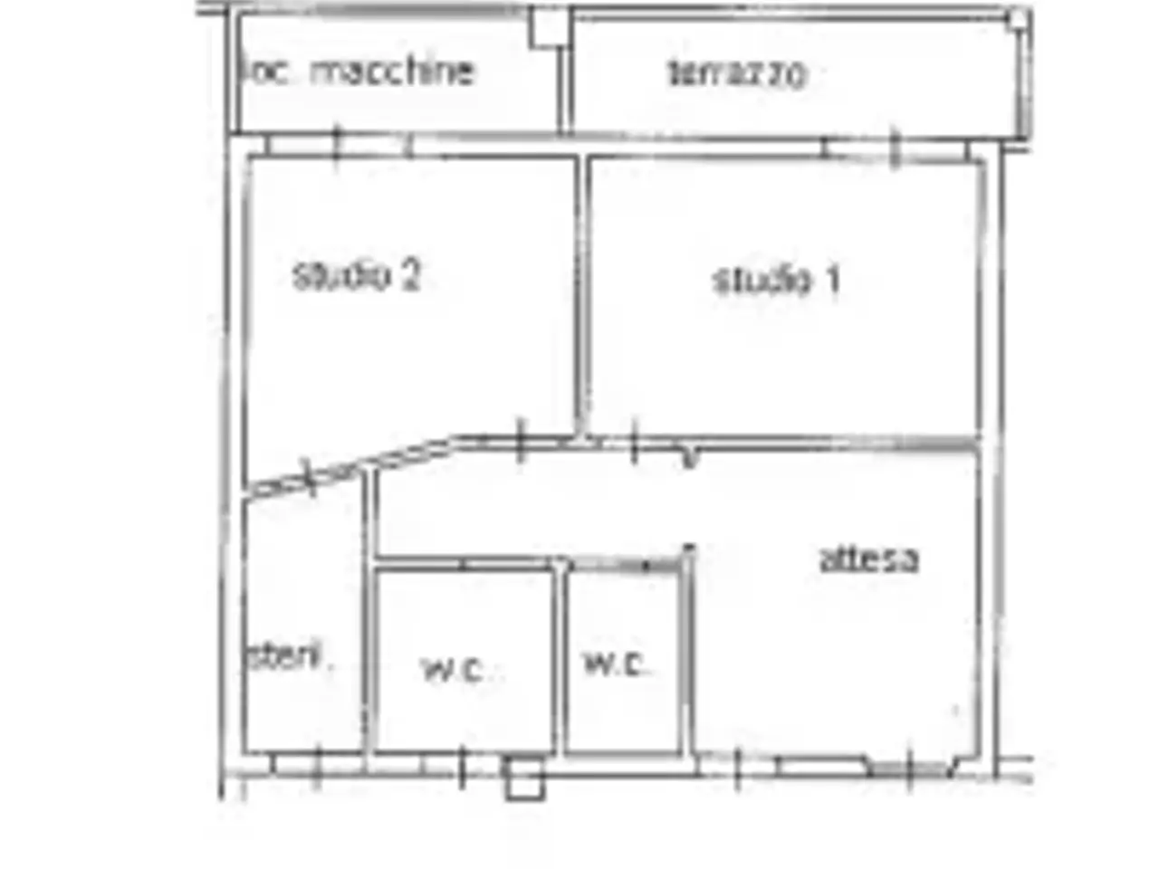 Ufficio in Via Pietro Farini, Terni, {3} - Planimetria 1