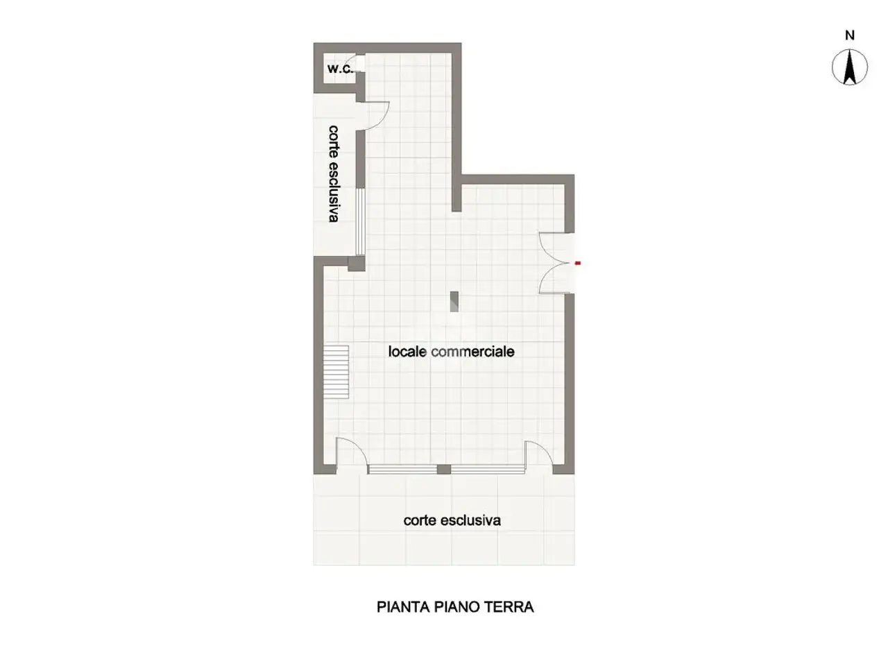 Negozio in Via Galielo Galilei 156, Giulianova, {3} - Planimetria 1