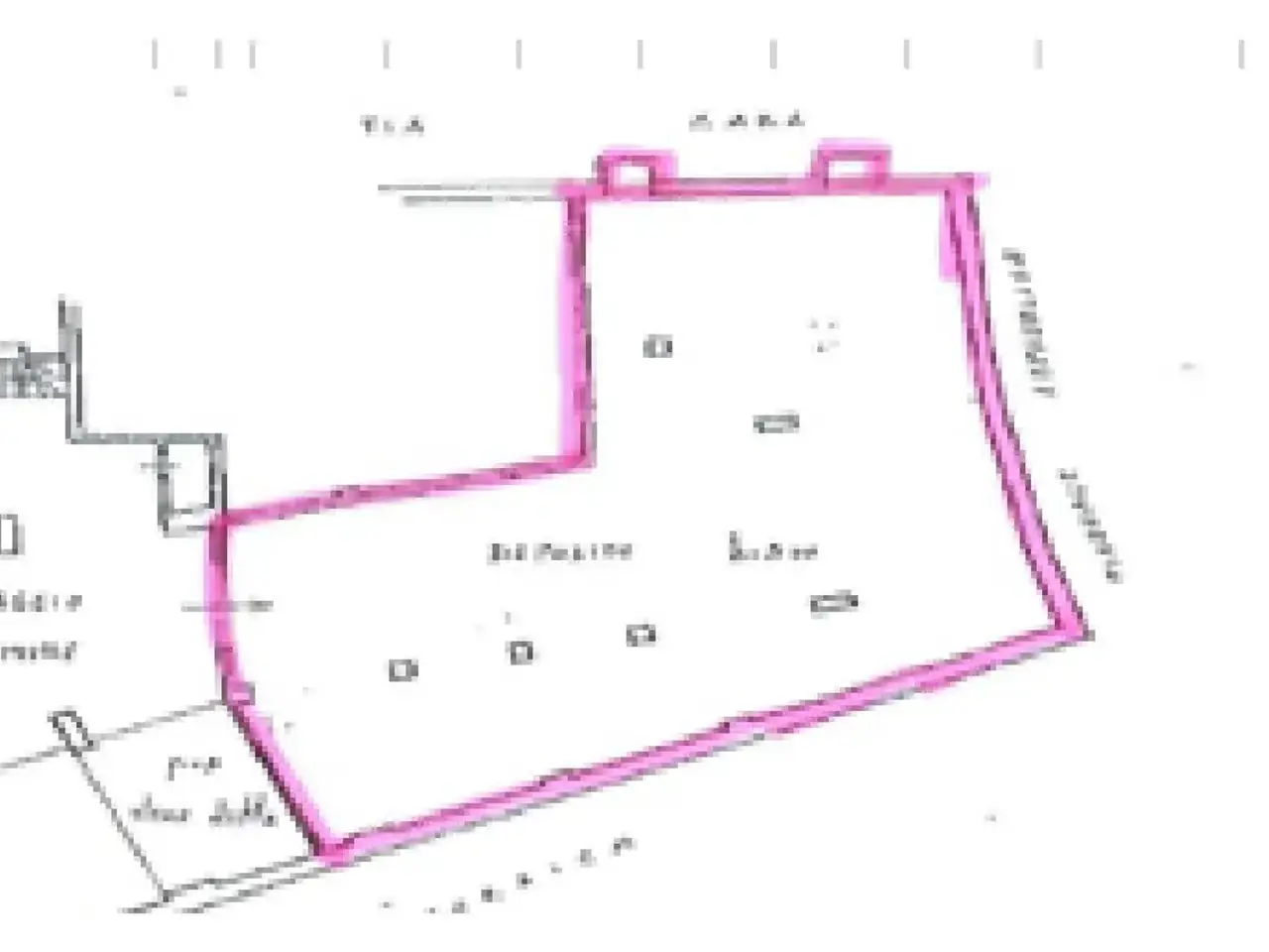 Magazzino in Via Corsica, Brescia, {3} - Planimetria 1
