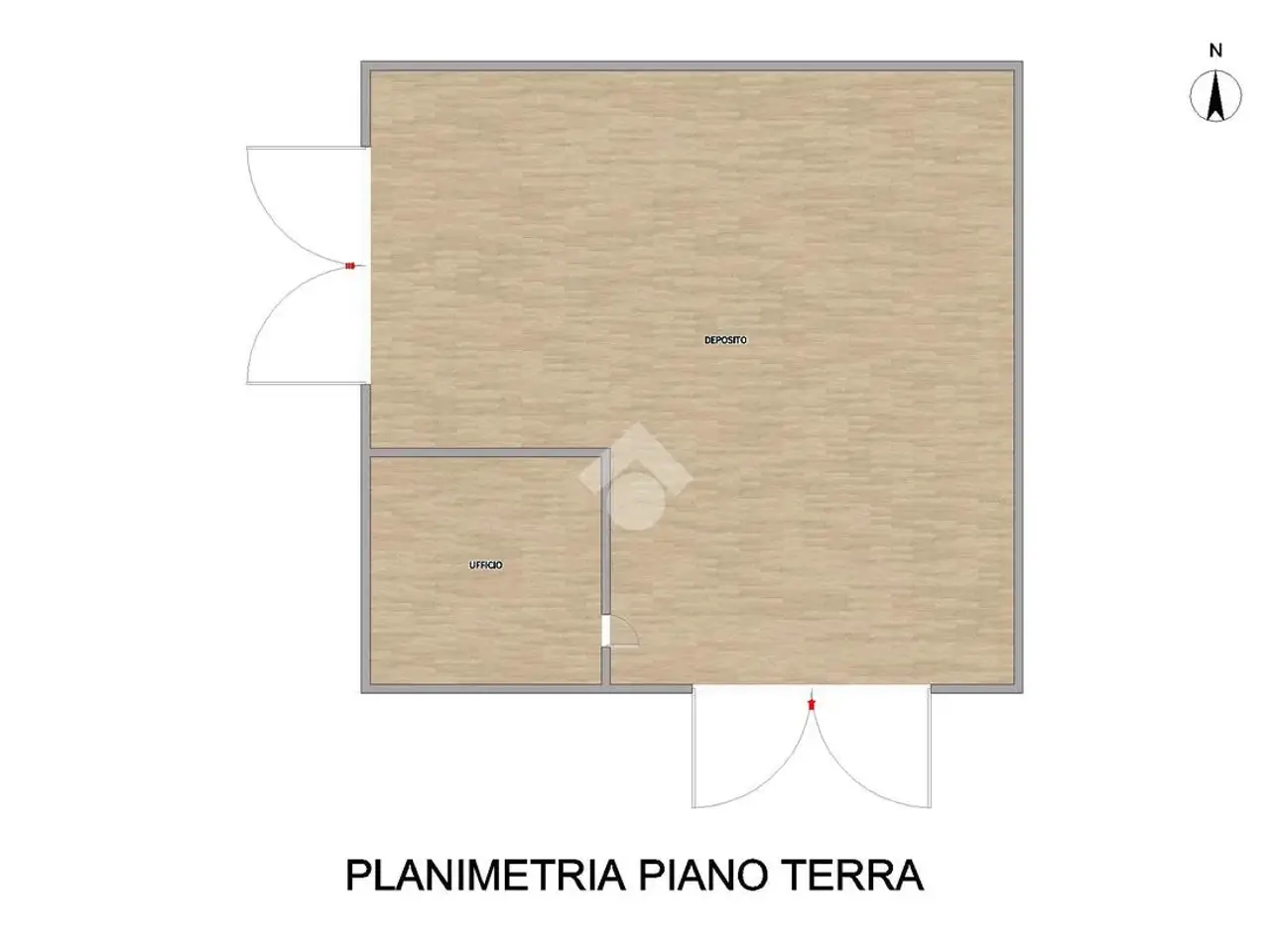Magazzino in Via Niccolo' Copernico, Podenzano, {3} - Planimetria 1