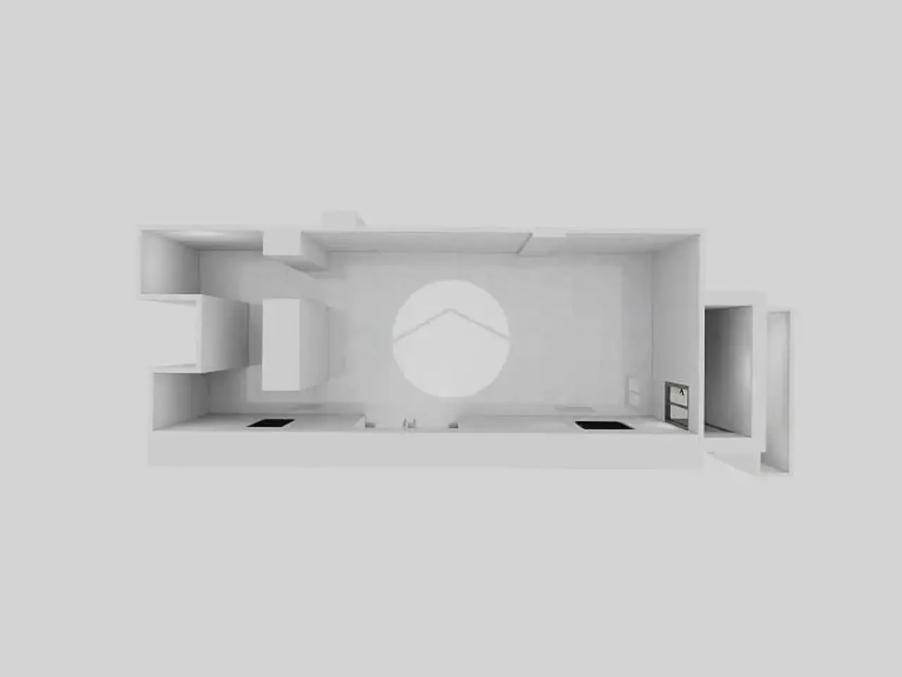 Laboratorio in Via Annella di Massimo 9, Napoli, {3} - Planimetria 1