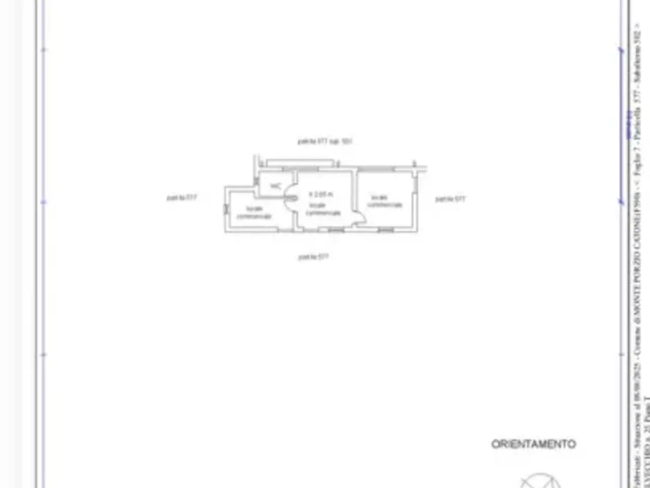 Capannone in Via Castelvecchio, Monte Porzio Catone, {3} - Planimetria 1