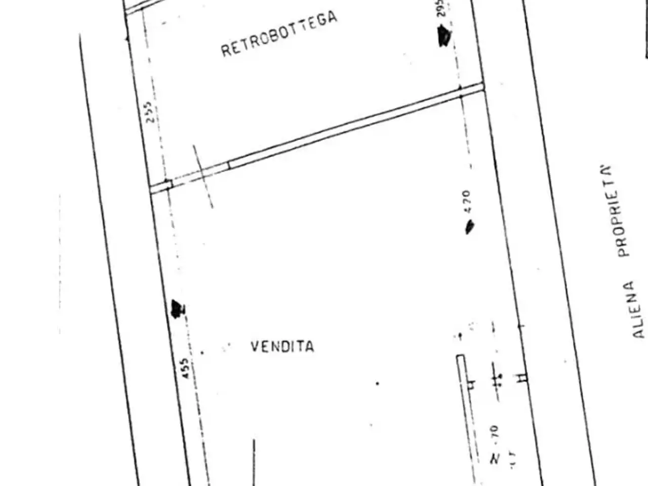 Negozio in Via Francesco Saverio Correra 244, Napoli, {3} - Planimetria 1