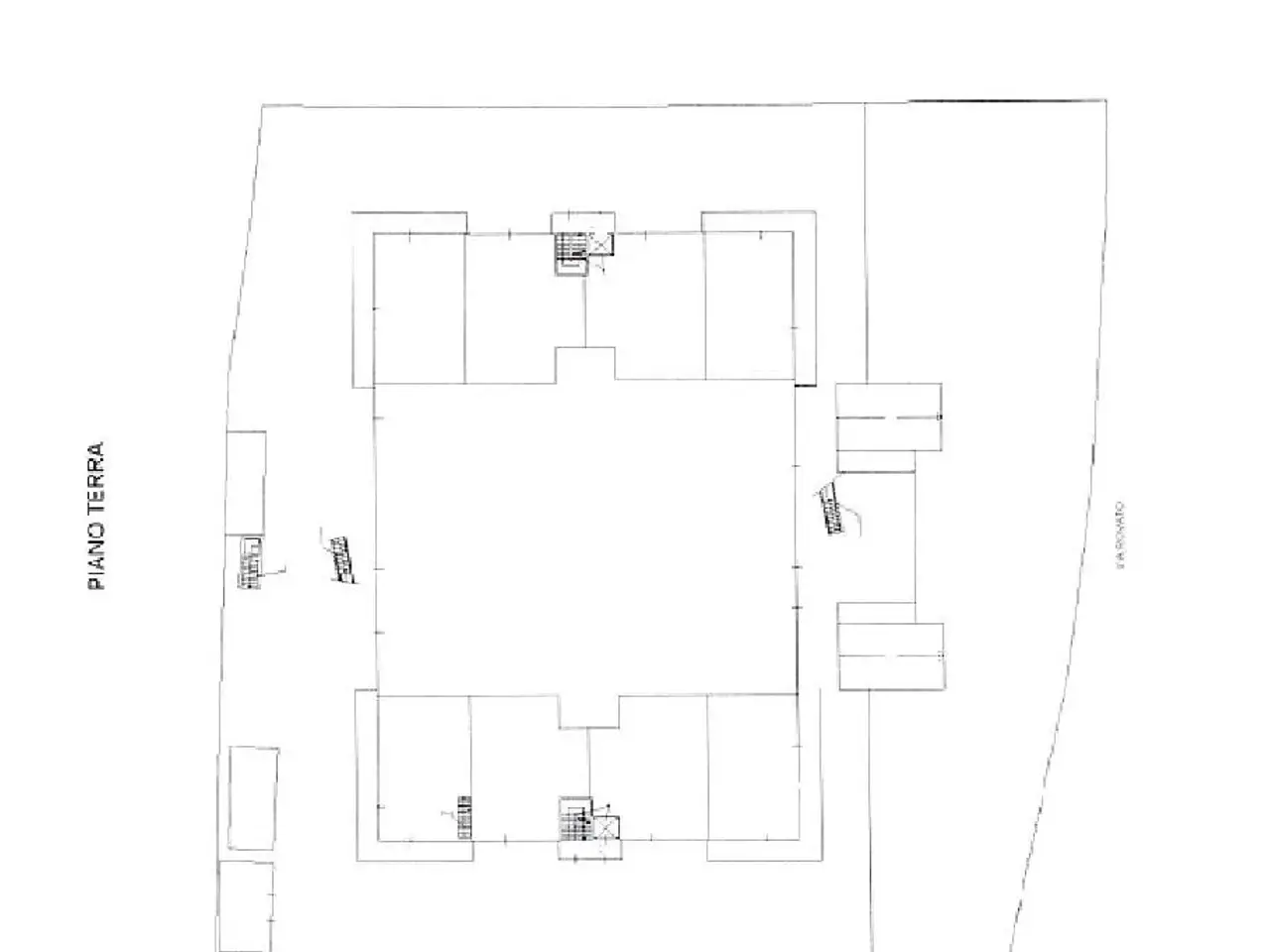 Negozio in Via Rovato 29, Erbusco, {3} - Planimetria 1