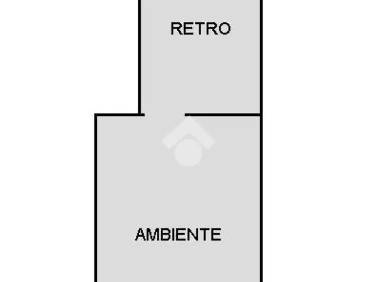 Negozio in Via Roccazzo 36, Palermo, {3} - Planimetria 1