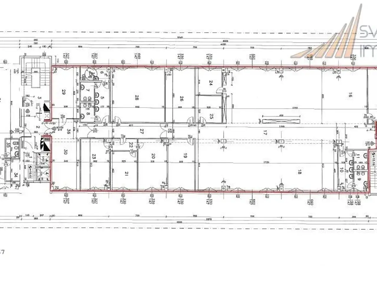 Ufficio in Via Cadorna 67, Vimodrone, {3} - Planimetria 1