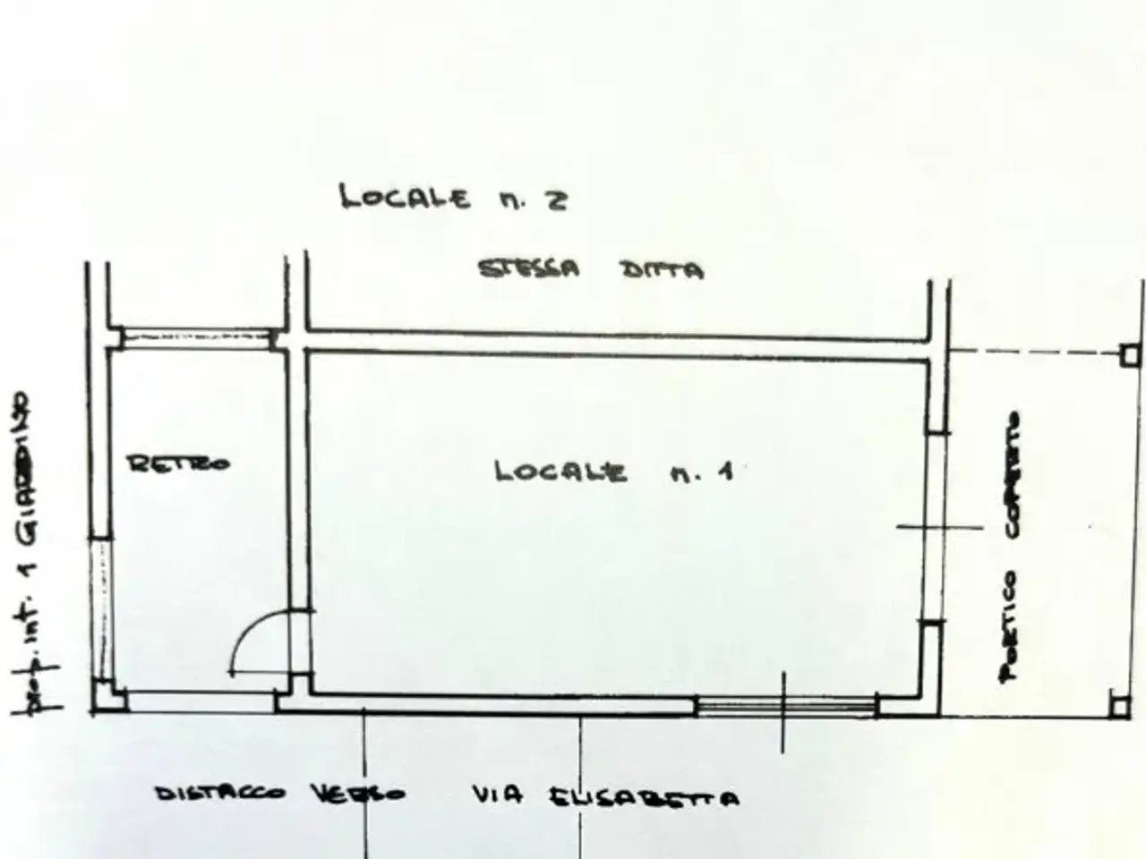 Negozio in Via Ardeatina 400, Anzio, {3} - Planimetria 1