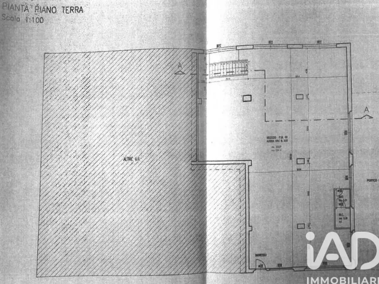 Negozio in Via V. Veneto 3, Rovereto, {3} - Planimetria 1